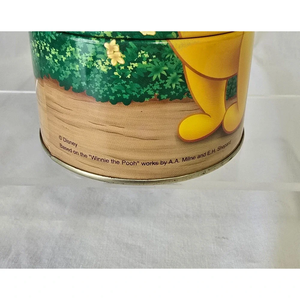 Disney Winnie the Pooh Tin Coin Piggy Bank Pull Apart 6
